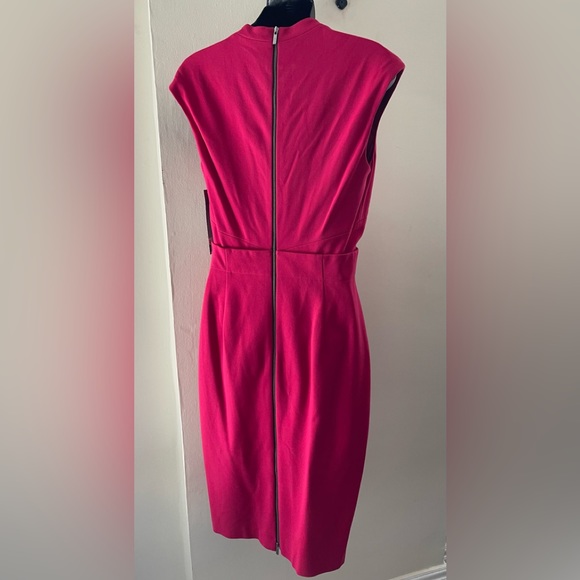 Classiques Entier Pink Two Way Back Zipper Dress NWT Size 4 - Picture 3 of 15